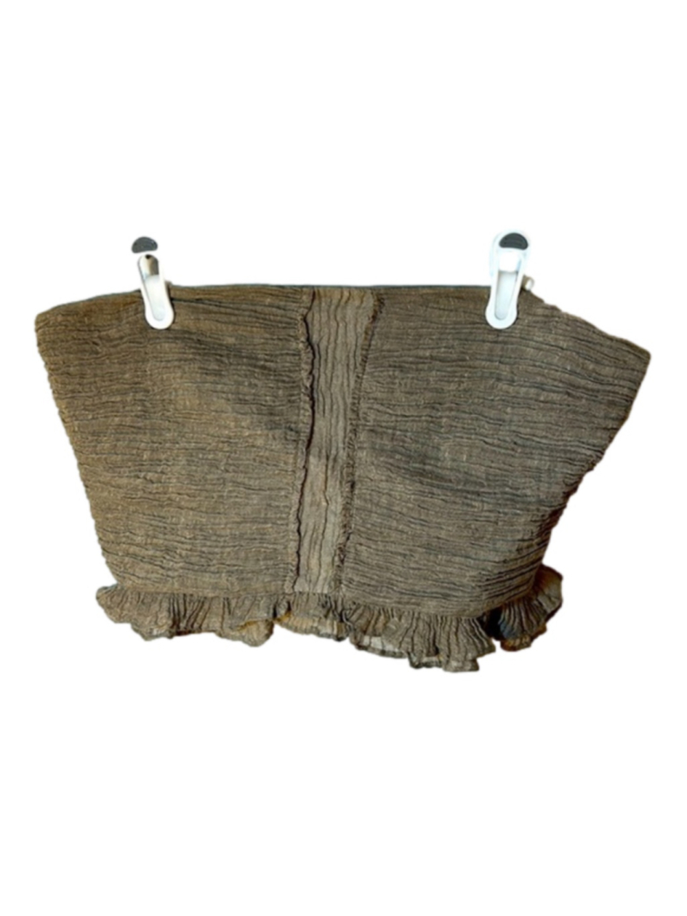 Zara bandeau cropped festival summer top size large